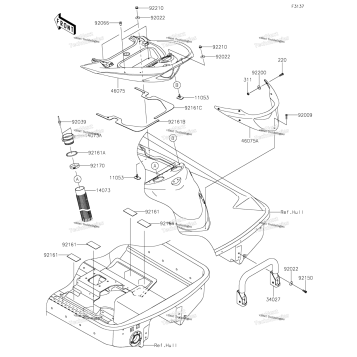 HULL REAR FITTINGS