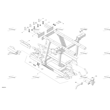 FRAME - REAR SECTION