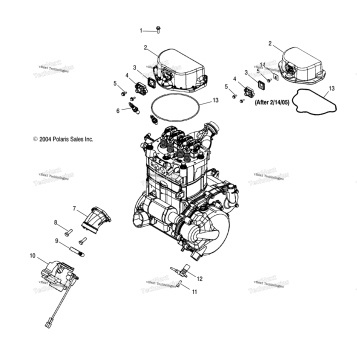 THROTTLE BODY MOUNTING /AS/AT/AU/AW