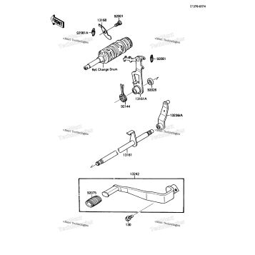 GEAR CHANGE MECHANISM