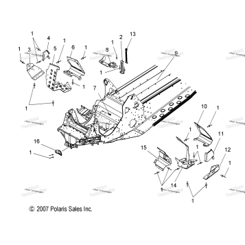 CHASSIS, CHASSIS, FRONT 1