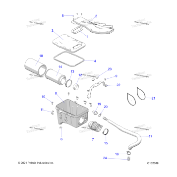 ENGINE, AIR INTAKE SYSTEM