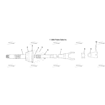 DRIVE TRAIN, DRIVE SHAFT