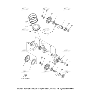 CRANKSHAFT PISTON