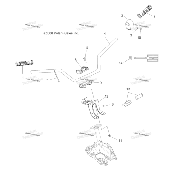 STEERING, HANDLEBAR & CONTROLS