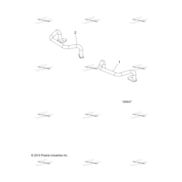 BODY, PASSENGER HAND GRIP A16SXS95CK/CG
