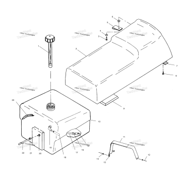 SEAT & GAS TANK