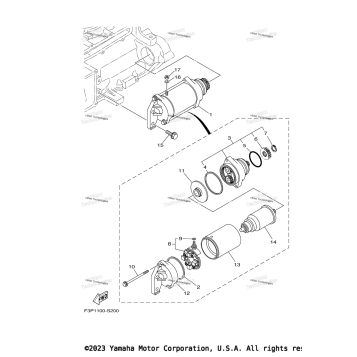 STARTING MOTOR