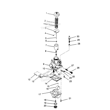 CARBURETOR 2X4 300