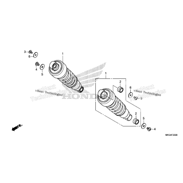 REAR SHOCK ABSORBER