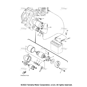 STARTING MOTOR