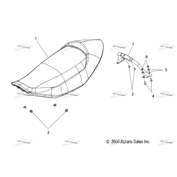 BODY, SEAT ASM