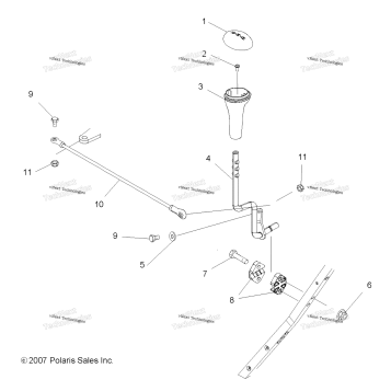 DRIVE TRAIN, GEAR SELECTOR