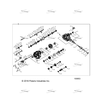 DRIVE TRAIN, MAIN GEARCASE