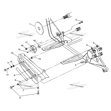CHAIN COVER ASSEMBLY 6X6 250