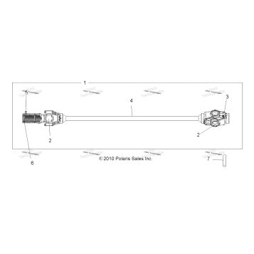SHAFT, PROP A07LH27FB (49ATVSHAFTPROP09SP300)