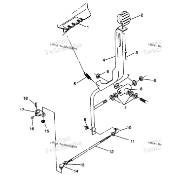 SHIFT LINKAGE ASSEMBLY TRAIL BOSS