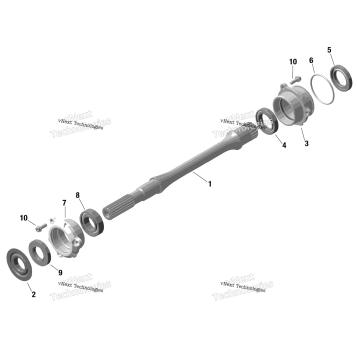 ROTAX - DRIVE SHAFT
