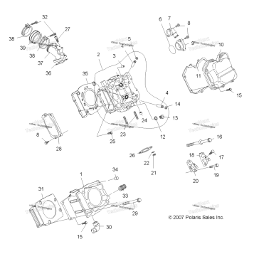 ENGINE, CYLINDER & HEAD