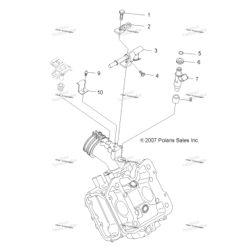 ENGINE, FUEL INJECTOR