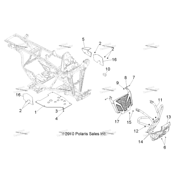 CHASSIS, FRONT BUMPER
