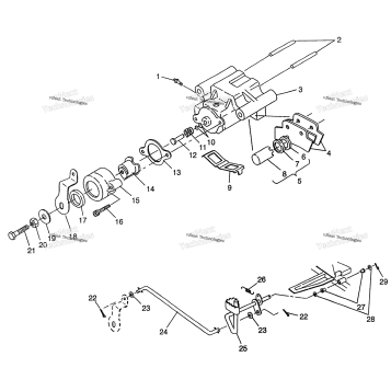 REAR BRAKE XPRESS 300 W97CA28C & XPRESS 400L