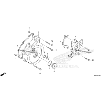 LEFT CRANKCASE COVER