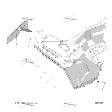 BODY, HEAT SHIELDS
