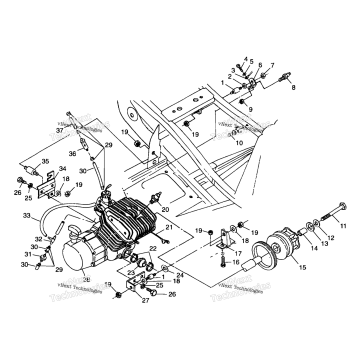 ENGINE MOUNTING