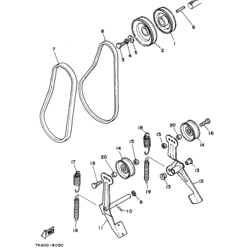 V BELT - PULLEY