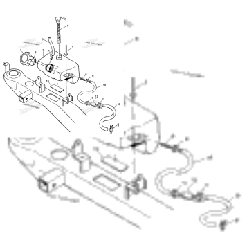 OIL TANK ASSEMBLY TRAIL BOSS