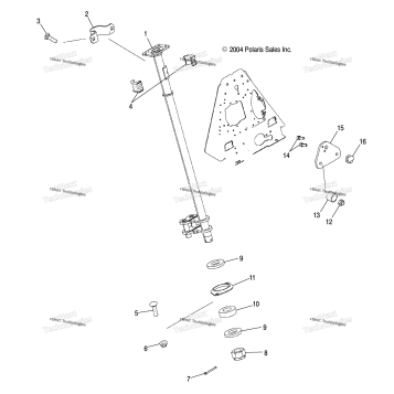 STEERING POST