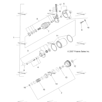 ENGINE, STARTING SYSTEM