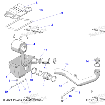 ENGINE, AIR INTAKE SYSTEM