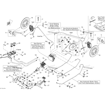 HYDRAULIC BRAKE, FRONT