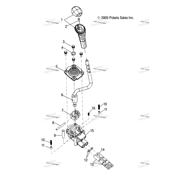 DRIVE TRAIN, GEAR SELECTOR