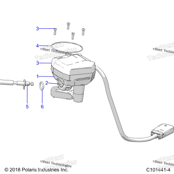 STEERING, CONTROLS, THROTTLE ASM. & CABLE A19SXA85B1/B4/SXE85BC/B9/ZBJ