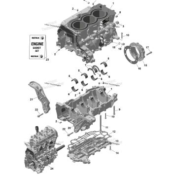 ROTAX - CRANKCASE