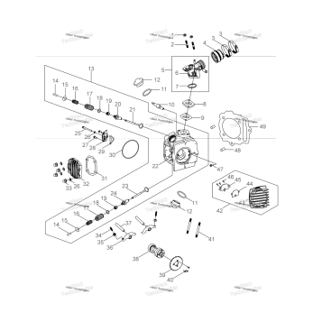 ENGINE, CYLINDER HEAD