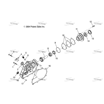 DRIVE ASSEMBLY, REAR /AB/AC/AD