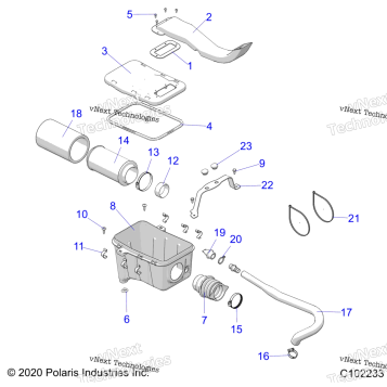 ENGINE, AIR INTAKE SYSTEM