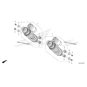 REAR SHOCK ABSORBER