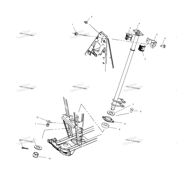 STEERING POST