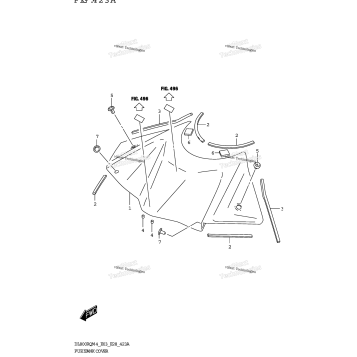 FUEL TANK COVER