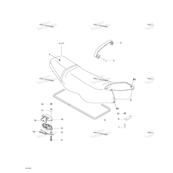 SEAT AND ENGINE COVER