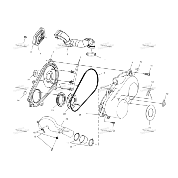 CLUTCH COVER A00CB32AA