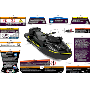 BODY - WARNING DECALS