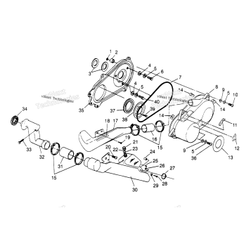 CLUTCH COVER ASSEMBLY 6X6 400L