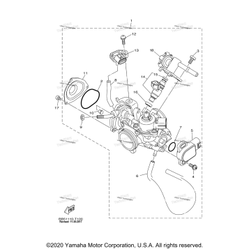 THROTTLE BODY ASSY 1