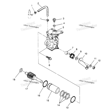OIL PUMP ASSEMBLY TRAIL BLAZER
